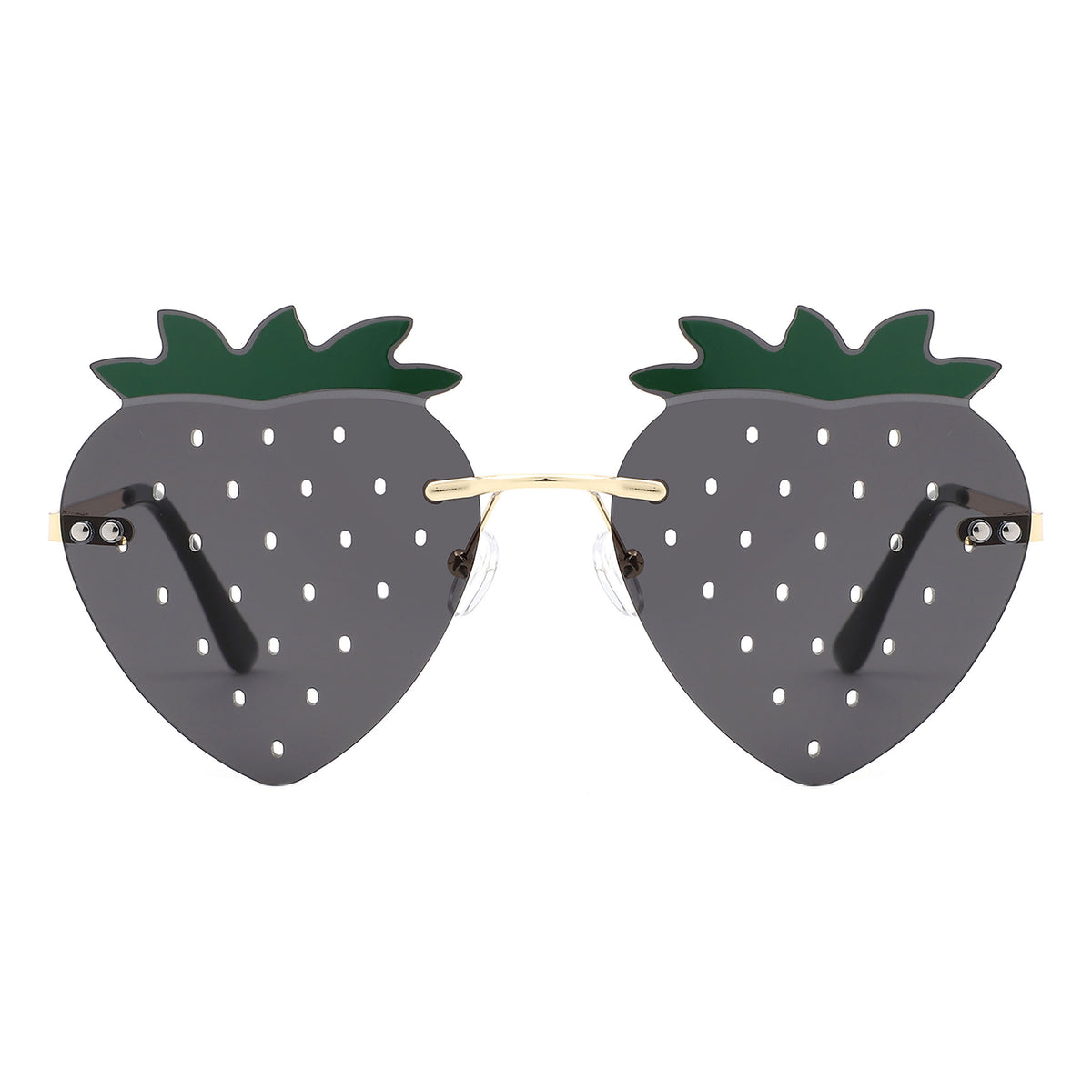 Strawberry Shaped Sunglasses Kids Shape Pineapple Wholesale Sunglasses - Frontier Fashion  main image 3
