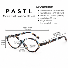 PASTL Moxie Oval Reading Glasses