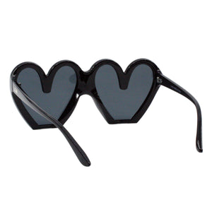 PASTL Cropped Heart Sunglasses