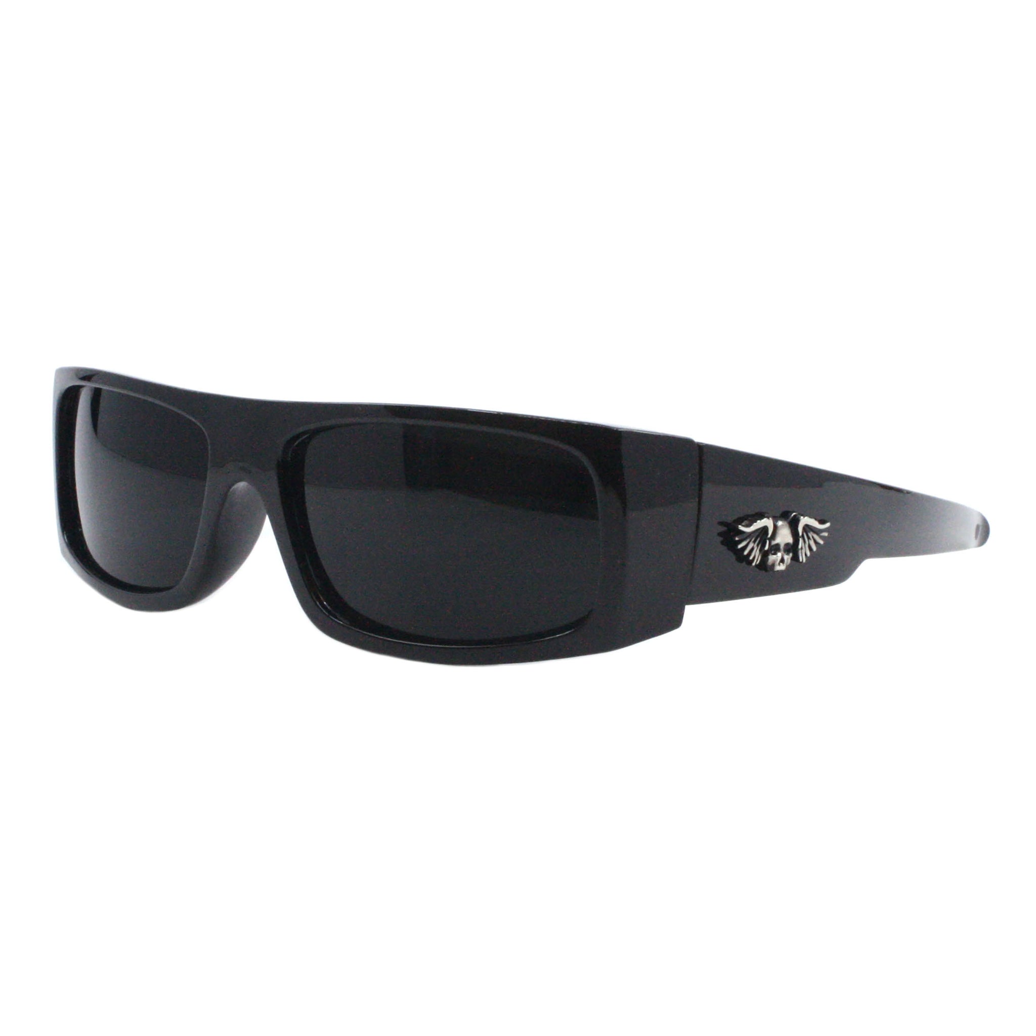 skull goggles PASTL Winged Skull Sunglasses