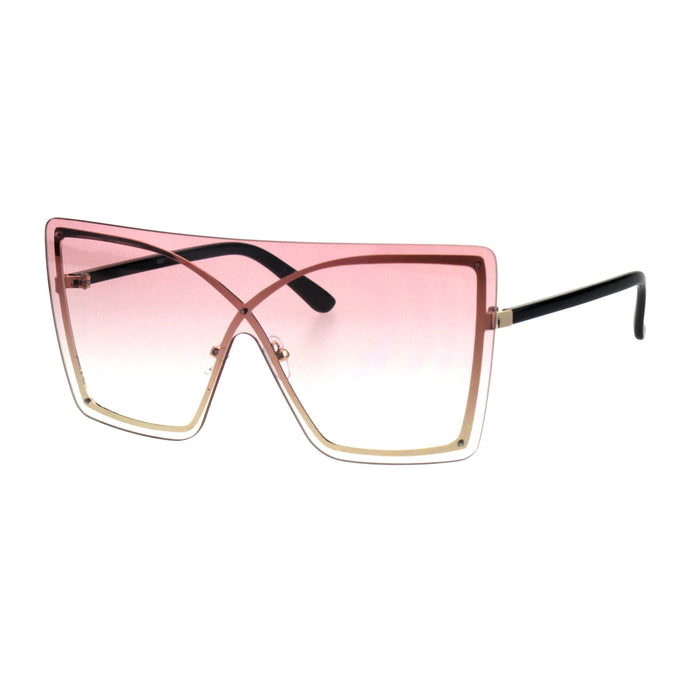 Rims Behind Lens Sunglasses