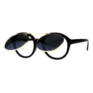 Flip Up Rounder Sunglasses