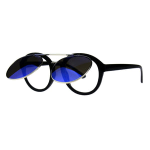 Flip Up Rounder Sunglasses