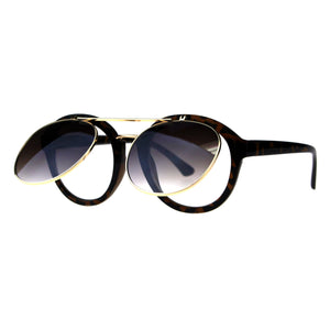 Flip Up Rounder Sunglasses