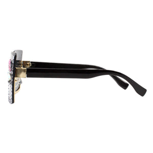 PASTL Miss Famous Rhinestone Sunglasses