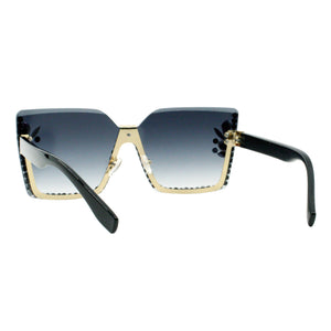 PASTL Miss Famous Rhinestone Sunglasses