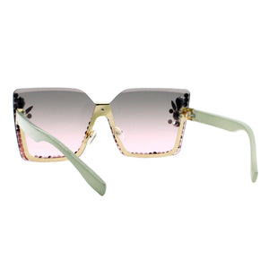 PASTL Miss Famous Rhinestone Sunglasses