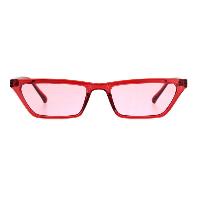 Skinny Trapezoid Sunglasses