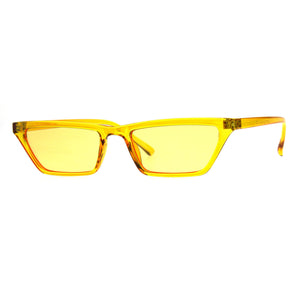 Skinny Trapezoid Sunglasses