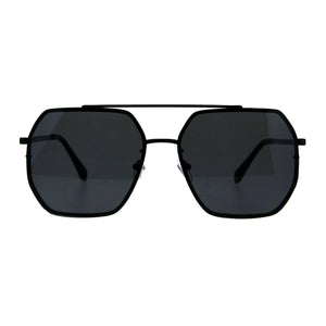 Hepta-Square Aviator Sunglasses