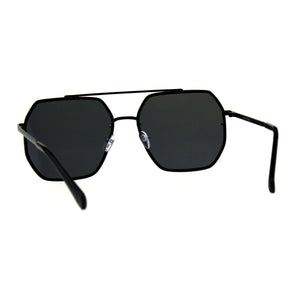 Hepta-Square Aviator Sunglasses