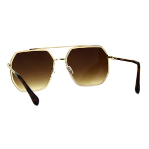 Hepta-Square Aviator Sunglasses