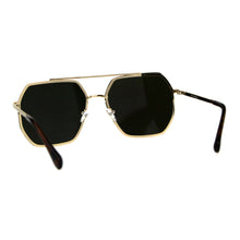 Hepta-Square Mirrored  Pilot Sunglasses