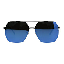 Hepta-Square Mirrored  Pilot Sunglasses