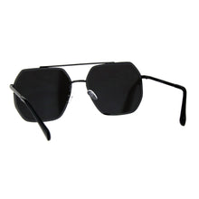 Hepta-Square Mirrored  Pilot Sunglasses