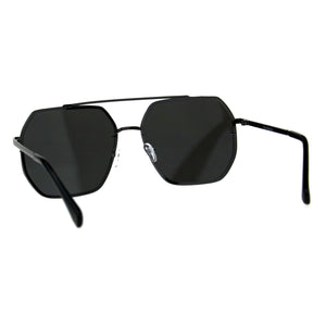 Hepta-Square Mirrored  Pilot Sunglasses