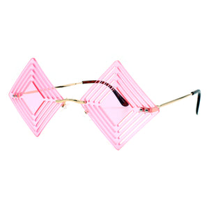 Diamond Die Cut Sunglasses