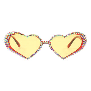 PASTL Heart Out Sunglasses (Color Lens)